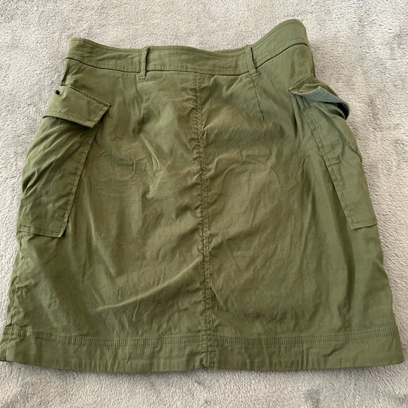 Maeve Anthropologie Green Cargo Skirt Women's MEDIUM - Picture 3 of 6